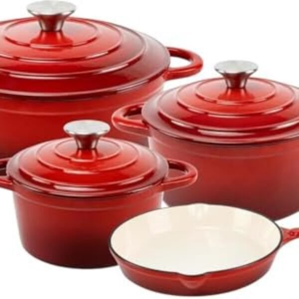4 piece Cast iron set